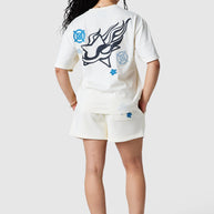 Womens Shoot For The Stars Tee  - Cream