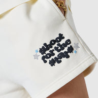 Womens Shoot For The Stars Shorts 2.0 - Cream