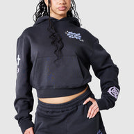 Womens Shoot For The Stars Hood 2.0 - Volcano Grey