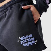 Womens Shoot For The Stars Shorts 2.0 - Volcano Grey