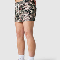 Womens Combat Skirt - Green Camo