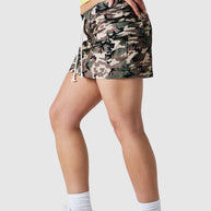 Womens Combat Skirt - Green Camo