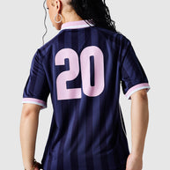 Womens No.20 Football Shirt - Indigo Ocean