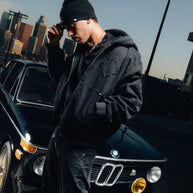 Icon Patch Jacket - Black