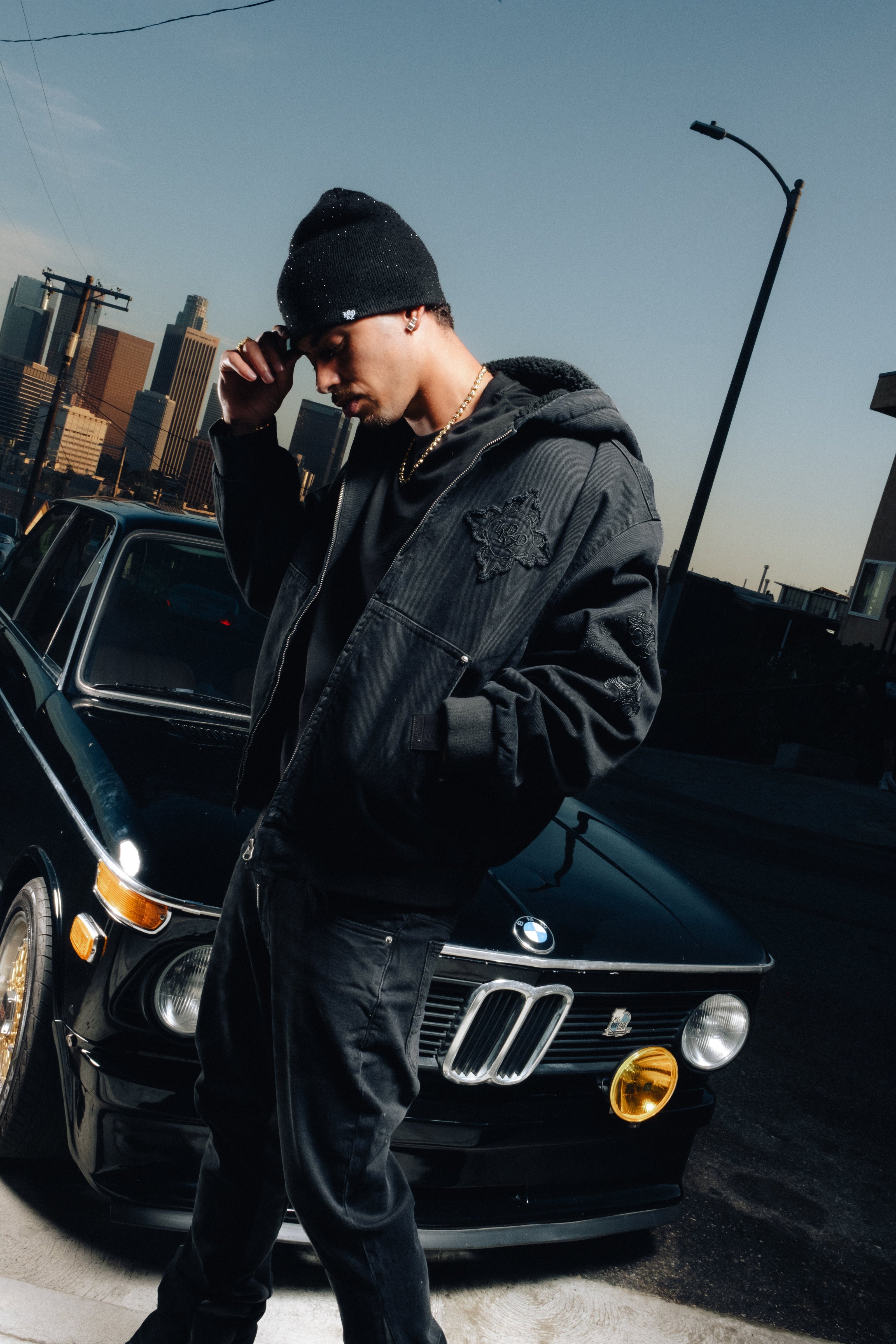 Icon Patch Jacket - Black