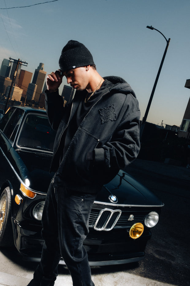 Icon Patch Jacket - Black