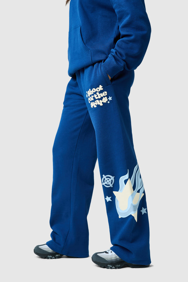 Womens Shoot For The Stars Jogger - Ocean Navy