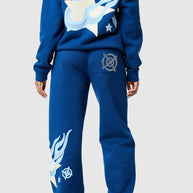 Womens Shoot For The Stars Jogger - Ocean Navy