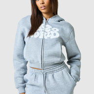 Womens Luna Hood - Grey Marl