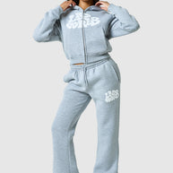Womens Luna Hood - Grey Marl
