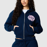 Womens Nova Hood - Ebony Blue