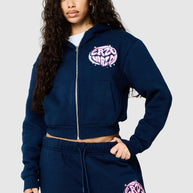 Womens Nova Hood - Ebony Blue