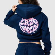 Womens Nova Hood - Ebony Blue