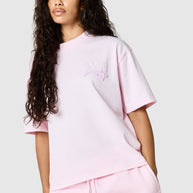 Womens Dream Acdmy Tee - Candy Pink