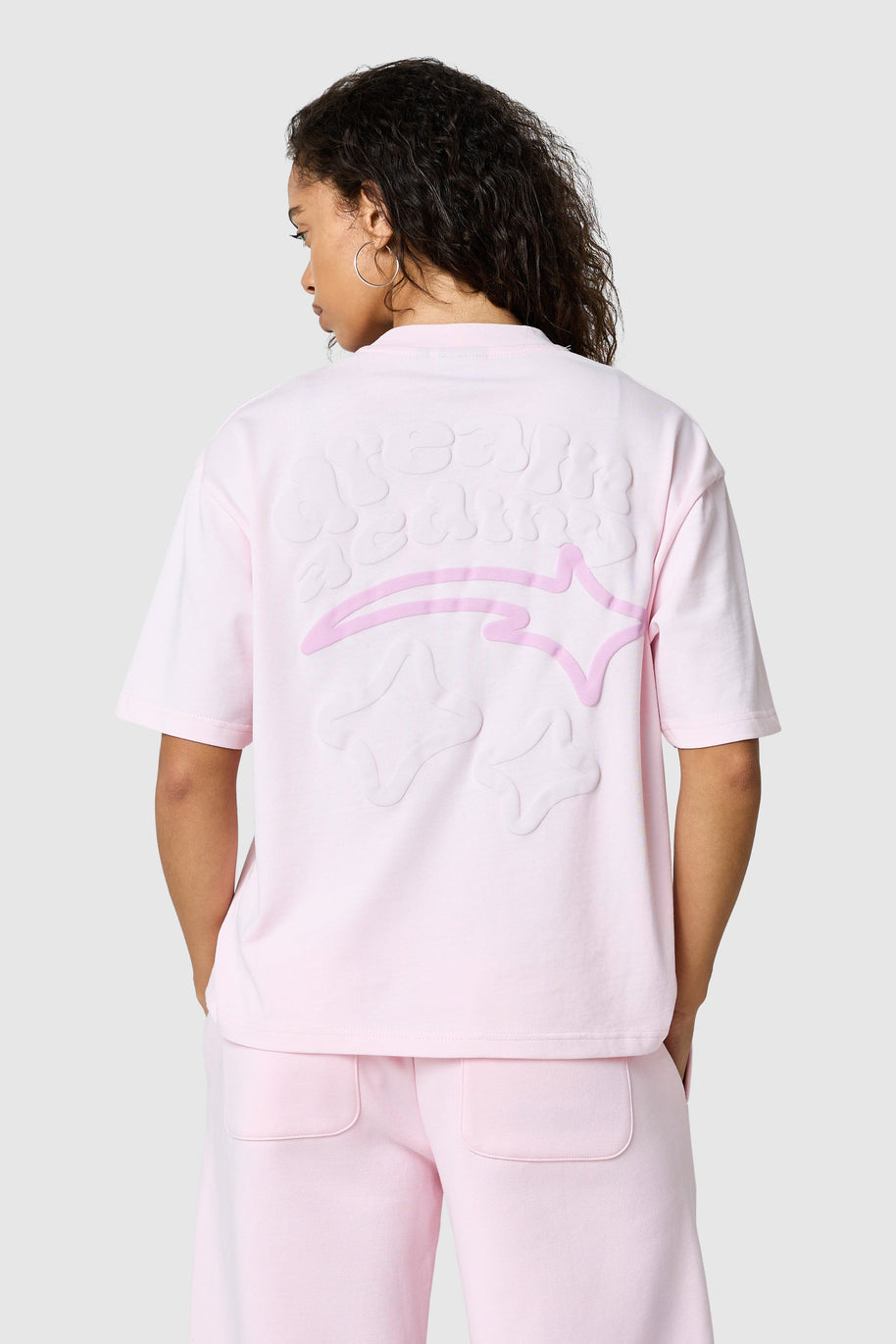 Womens Dream Acdmy Tee - Candy Pink