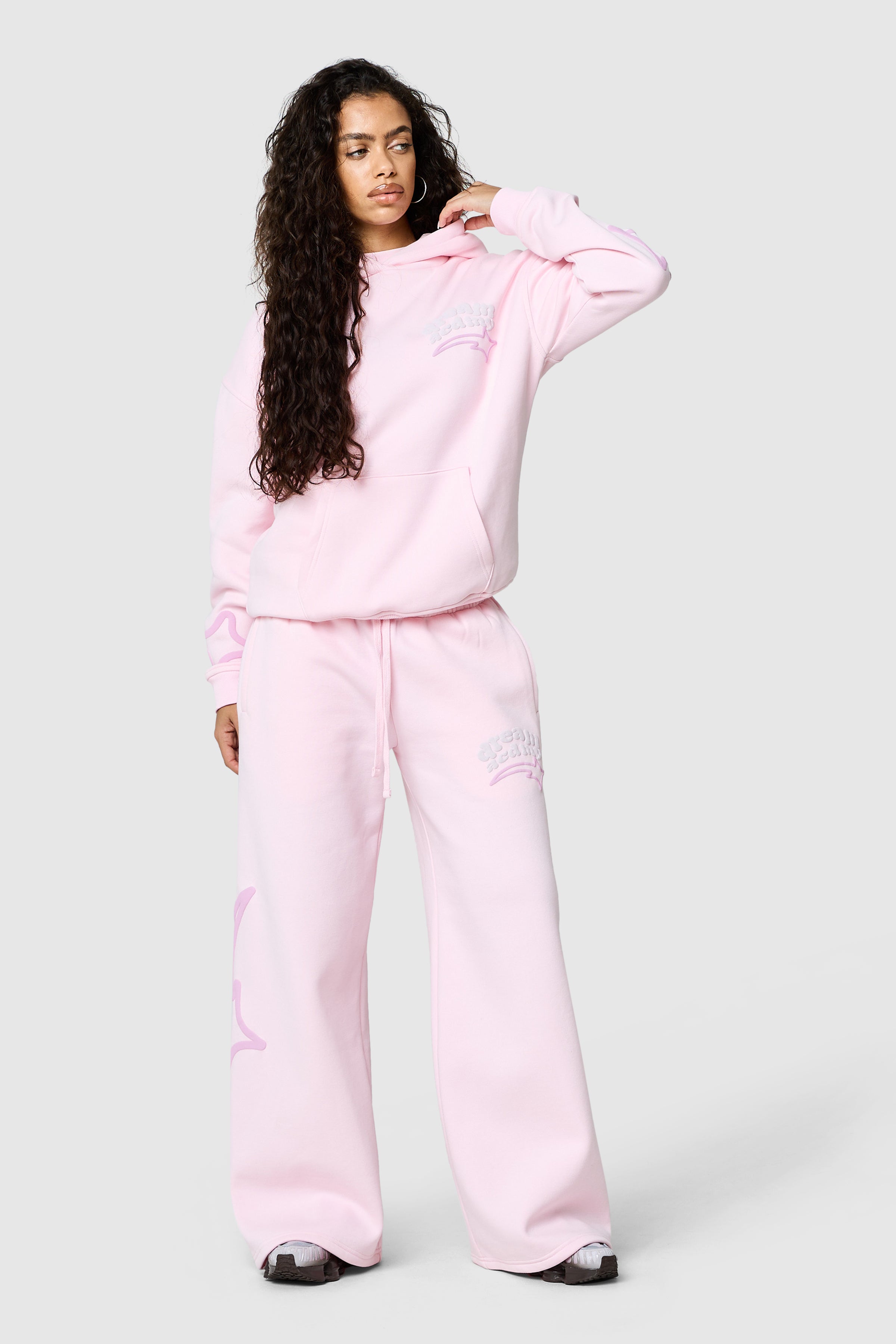 Womens Dream Acdmy Hood - Candy Pink