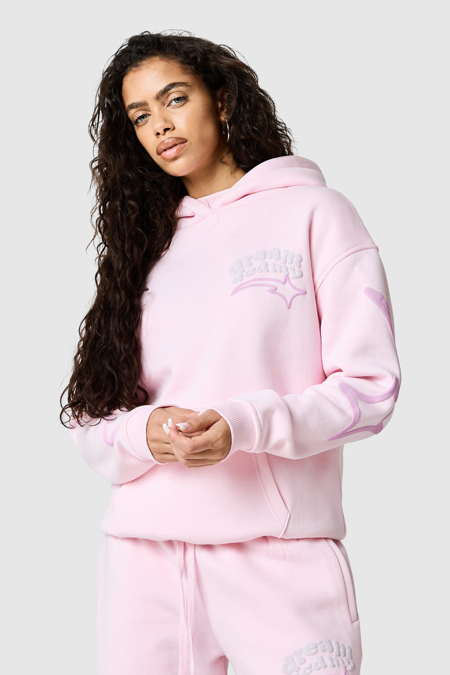 Womens Dream Acdmy Hood - Candy Pink
