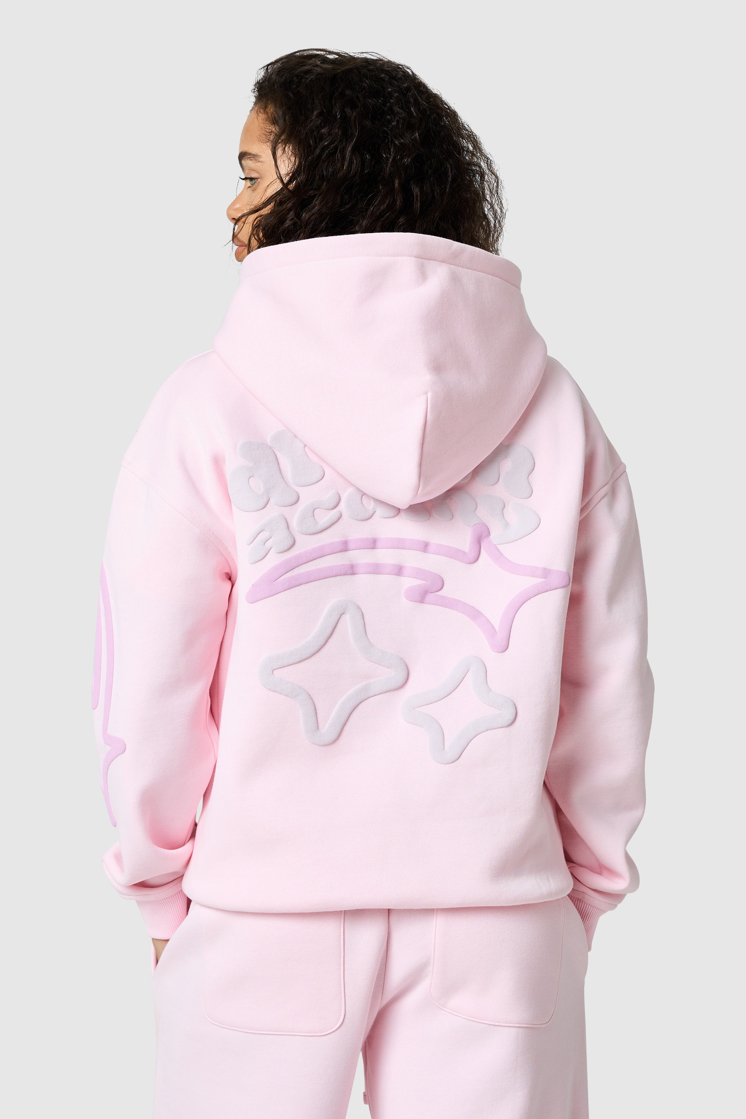 Womens Dream Acdmy Hood - Candy Pink