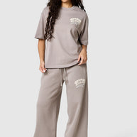 Womens Dream Acdmy Tee - Soft Taupe