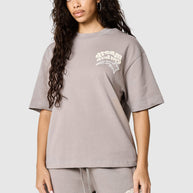 Womens Dream Acdmy Tee - Soft Taupe