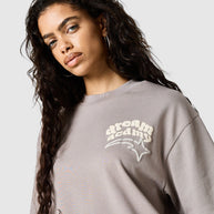 Womens Dream Acdmy Tee - Soft Taupe