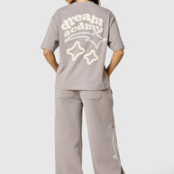 Womens Dream Acdmy Tee - Soft Taupe