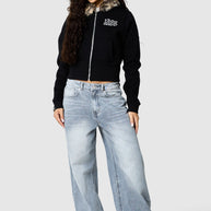 Womens Yasmin Hood - Black