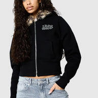 Womens Yasmin Hood - Black