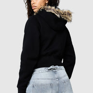 Womens Yasmin Hood - Black