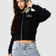 Womens Yasmin Hood - Black