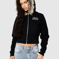 Womens Yasmin Hood - Black