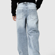 Womens Ashley Jean - Light Grey