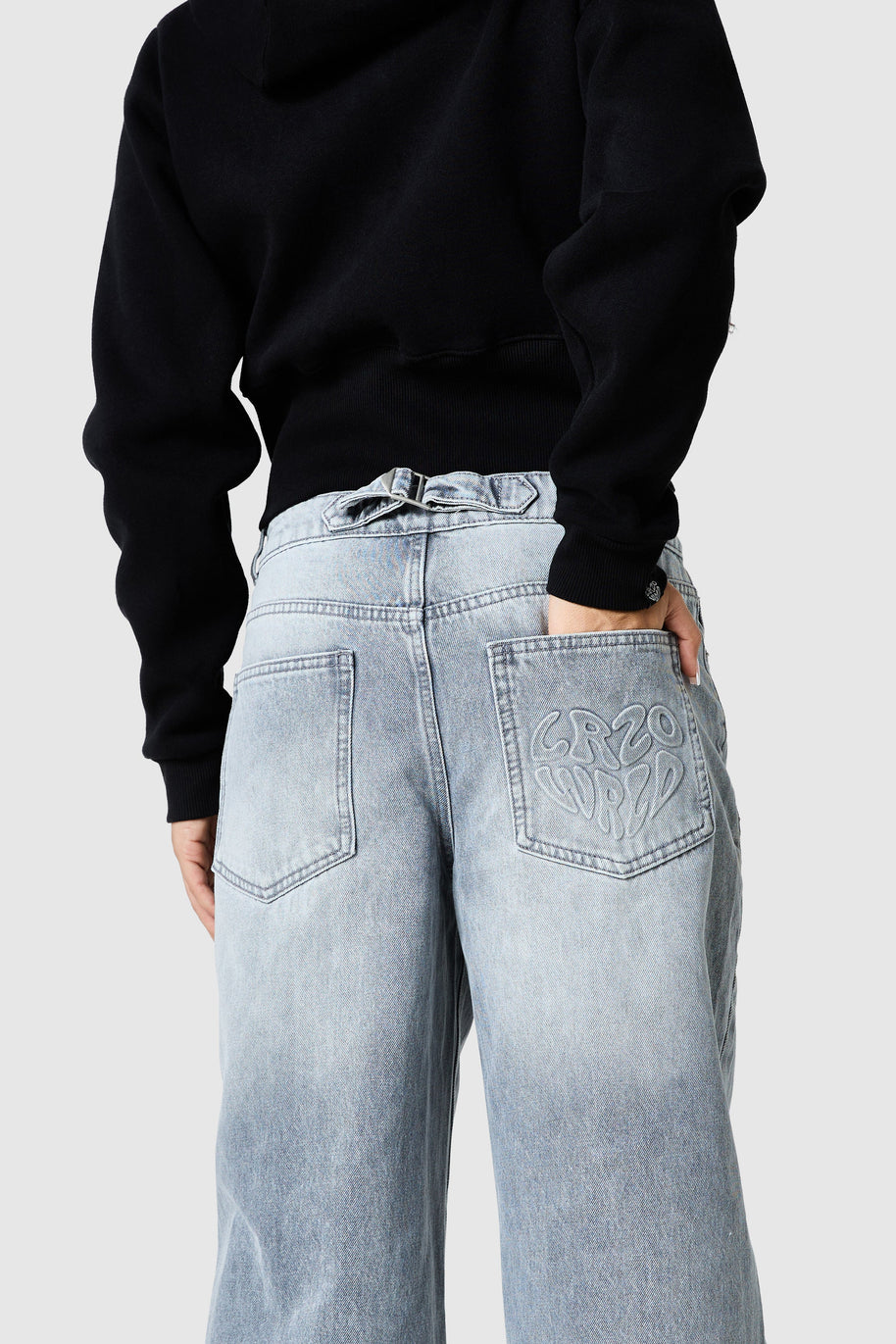 Womens Ashley Jean - Light Grey