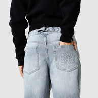Womens Ashley Jean - Light Grey