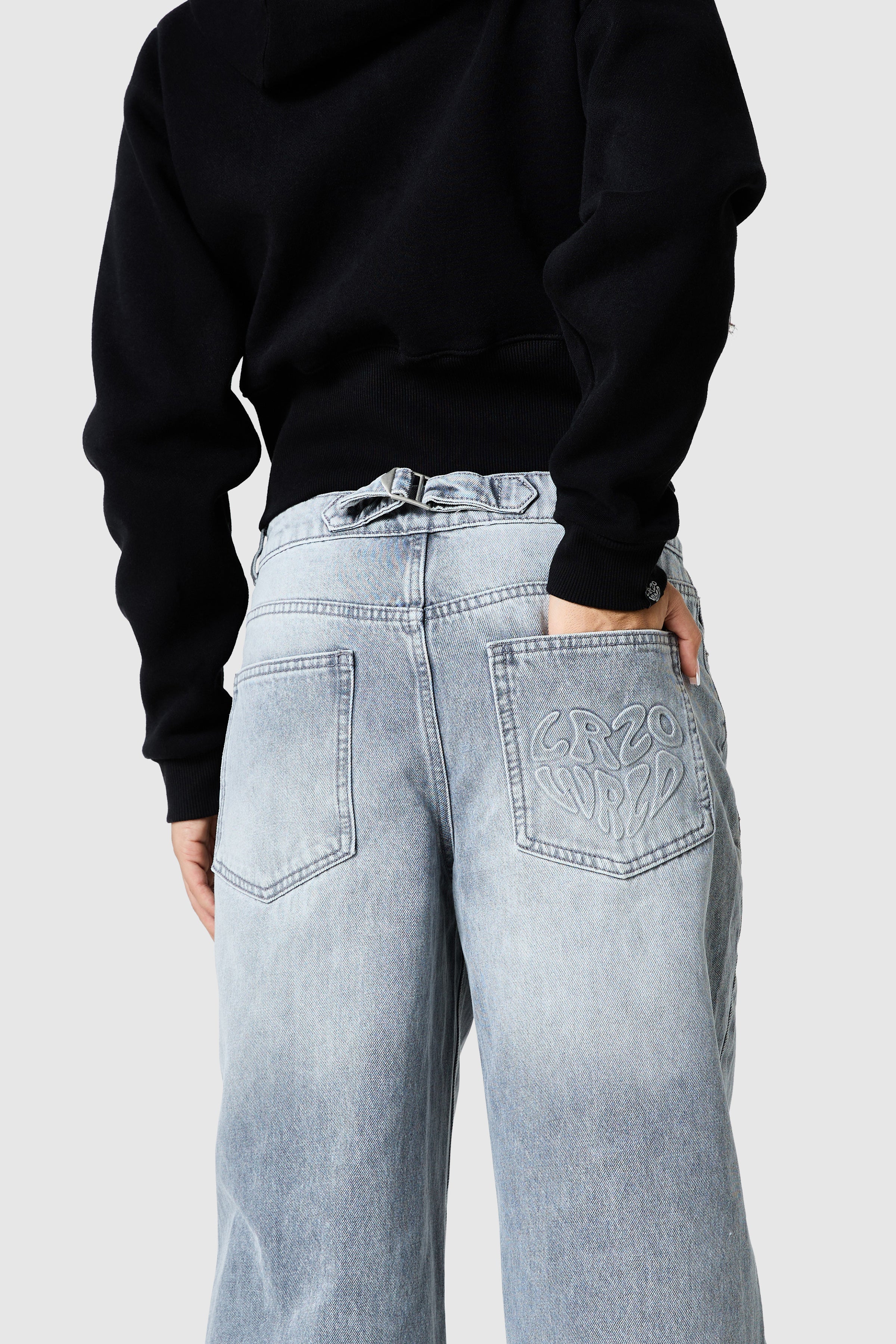 Womens Ashley Jean - Light Grey