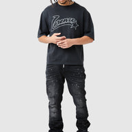 Oasis 2.0 Flare Jean - Black