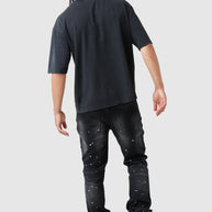 Oasis 2.0 Flare Jean - Black