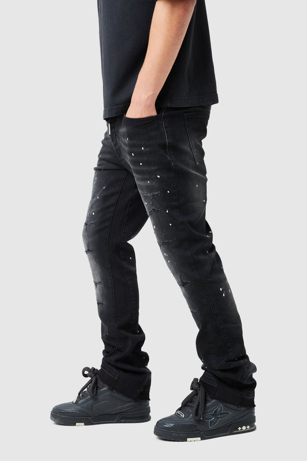 Oasis 2.0 Flare Jean - Black