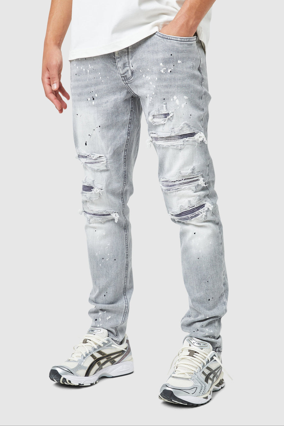 Dillon Slim Jean - Grey