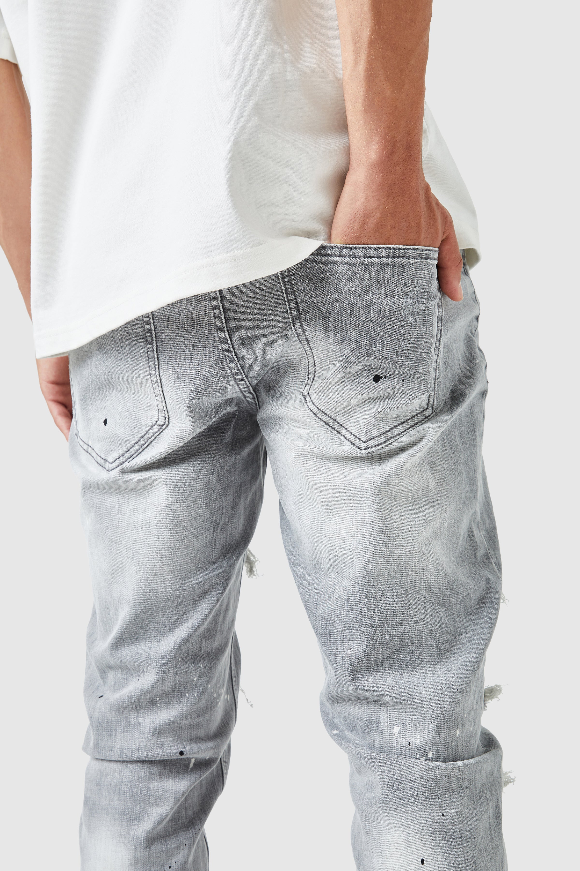 Dillon Slim Jean - Grey
