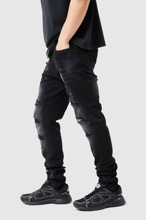Dillon Slim Jean - Jet Black