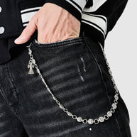 Icon Cross Jean Chain