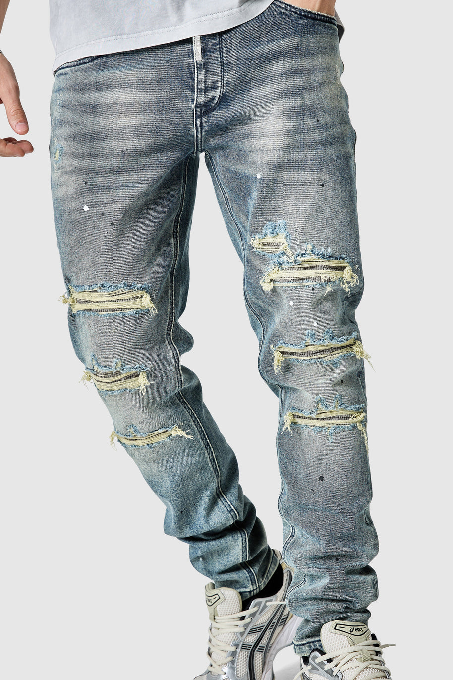 Dillon Slim Jean - Vintage Blue