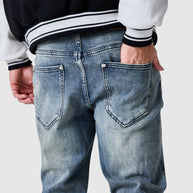 Stacked Jean - Vintage Blue