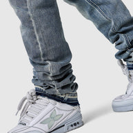 Stacked Jean - Vintage Blue