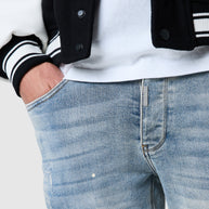 Dillon Slim Jean - Antique Blue