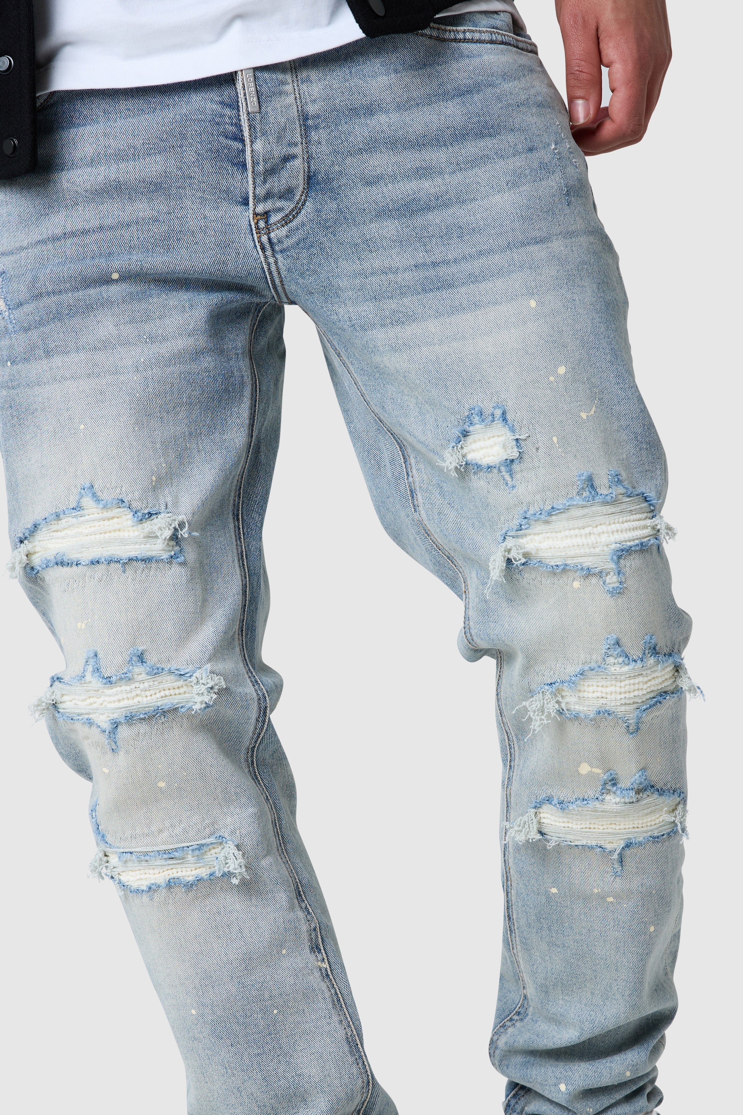 Dillon Slim Jean - Antique Blue