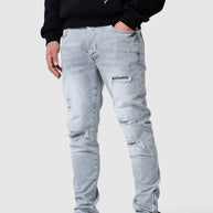 Enzo Slim Jean - Light Grey
