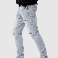 Enzo Slim Jean - Light Grey