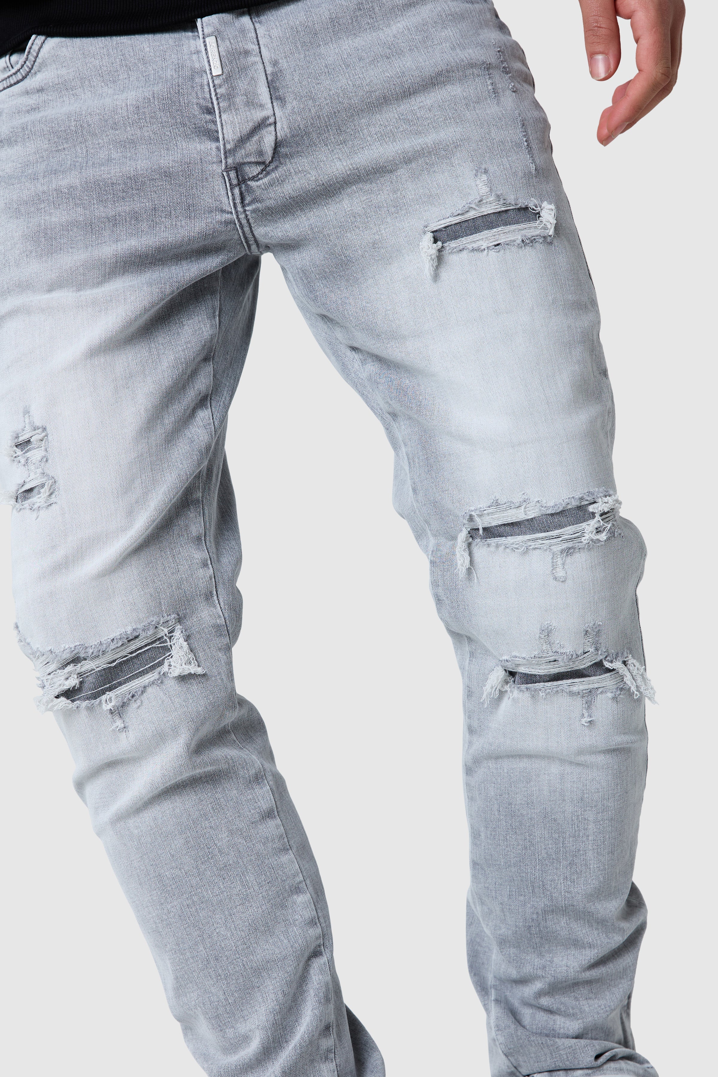 Enzo Slim Jean - Light Grey